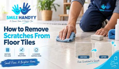 Remove Scratches From Floor Tiles Easily