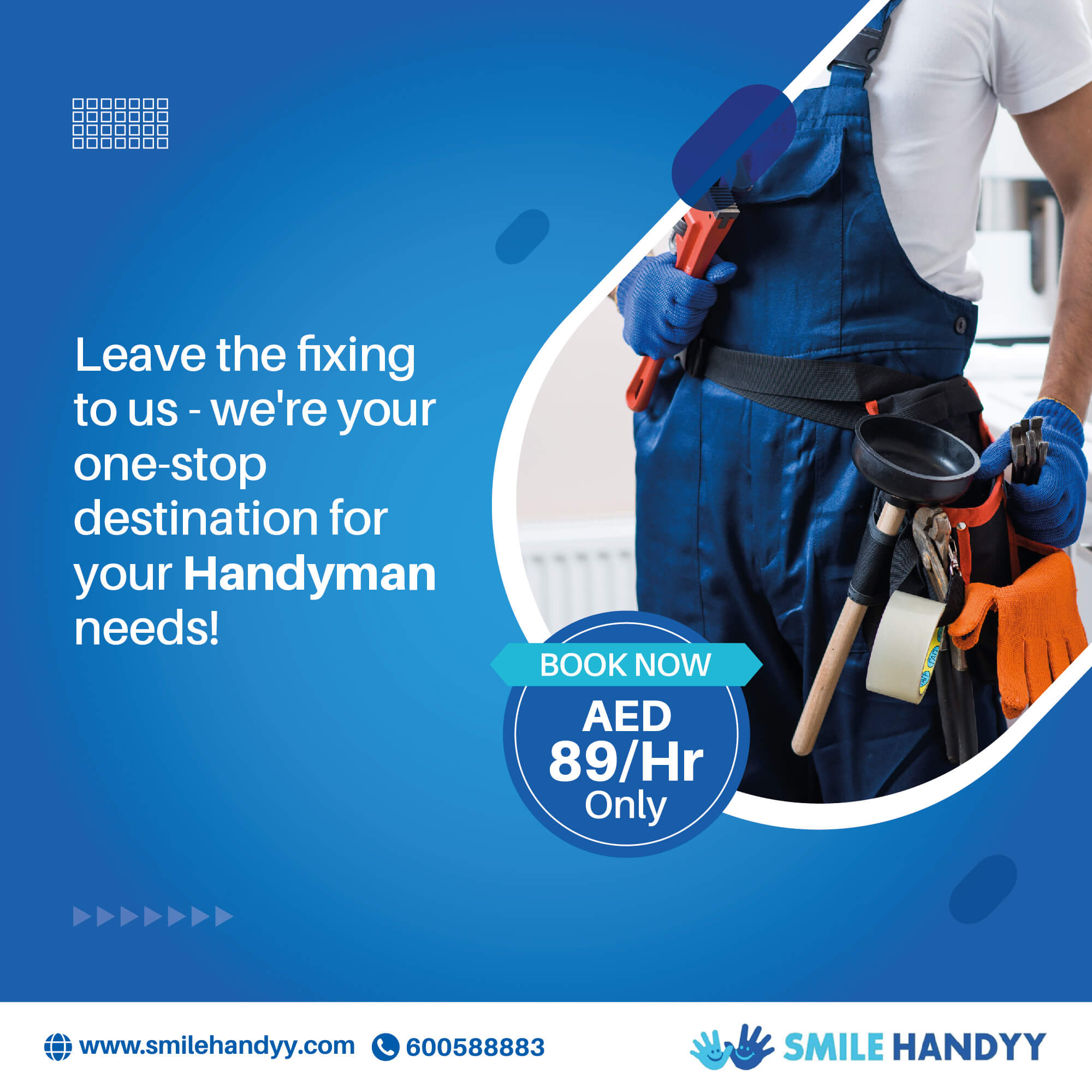 From Repairs to Maintenance: Why You Need Handyman Services in Abu Dhabi by SmileHandyy