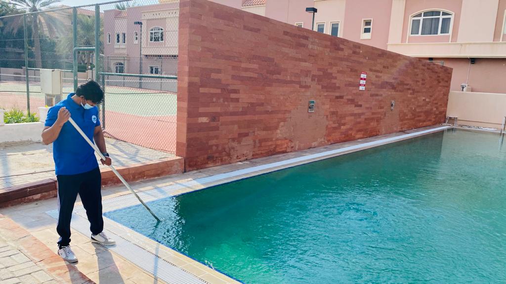 Ph, Chlor Test, Brushing & Backwash Sharjah